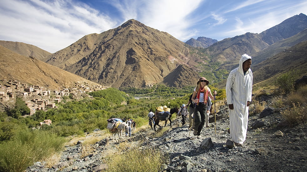 Guided walks in Morocco